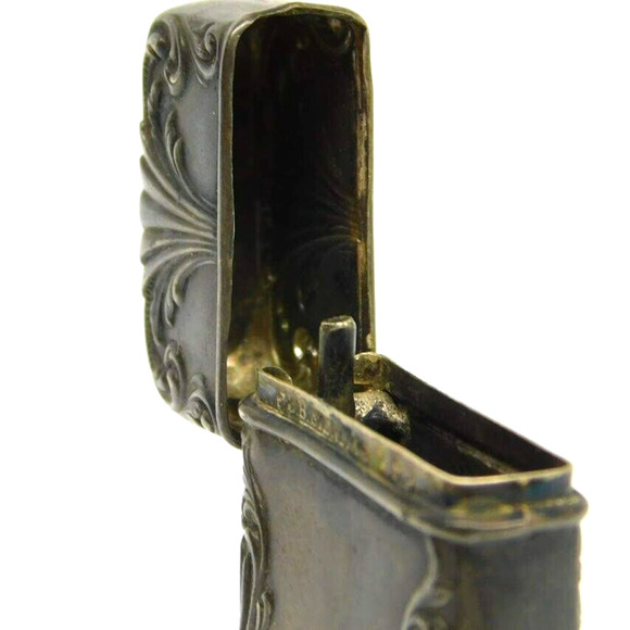 Sterling Silver Matchbox F&B Company 194 Victorian Foster and Bailey collectible - Picture 2 of 8